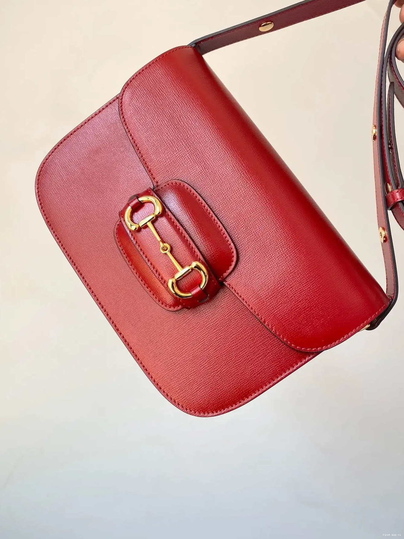 1955 shoulder Horsebit GUCCI bag 0624